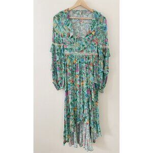Spell & the Gypsy Collective Birthstone Sayulita Frill Maxi Gown Dress